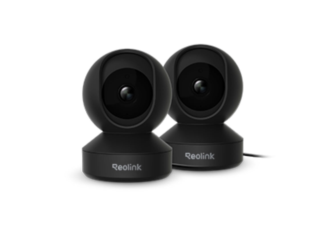 Caméra d'intérieur Reolink E1 PRO Wi-Fi à suivi automatique 4 mégapixels Super HD, lot de 2 (15 % de réduction)