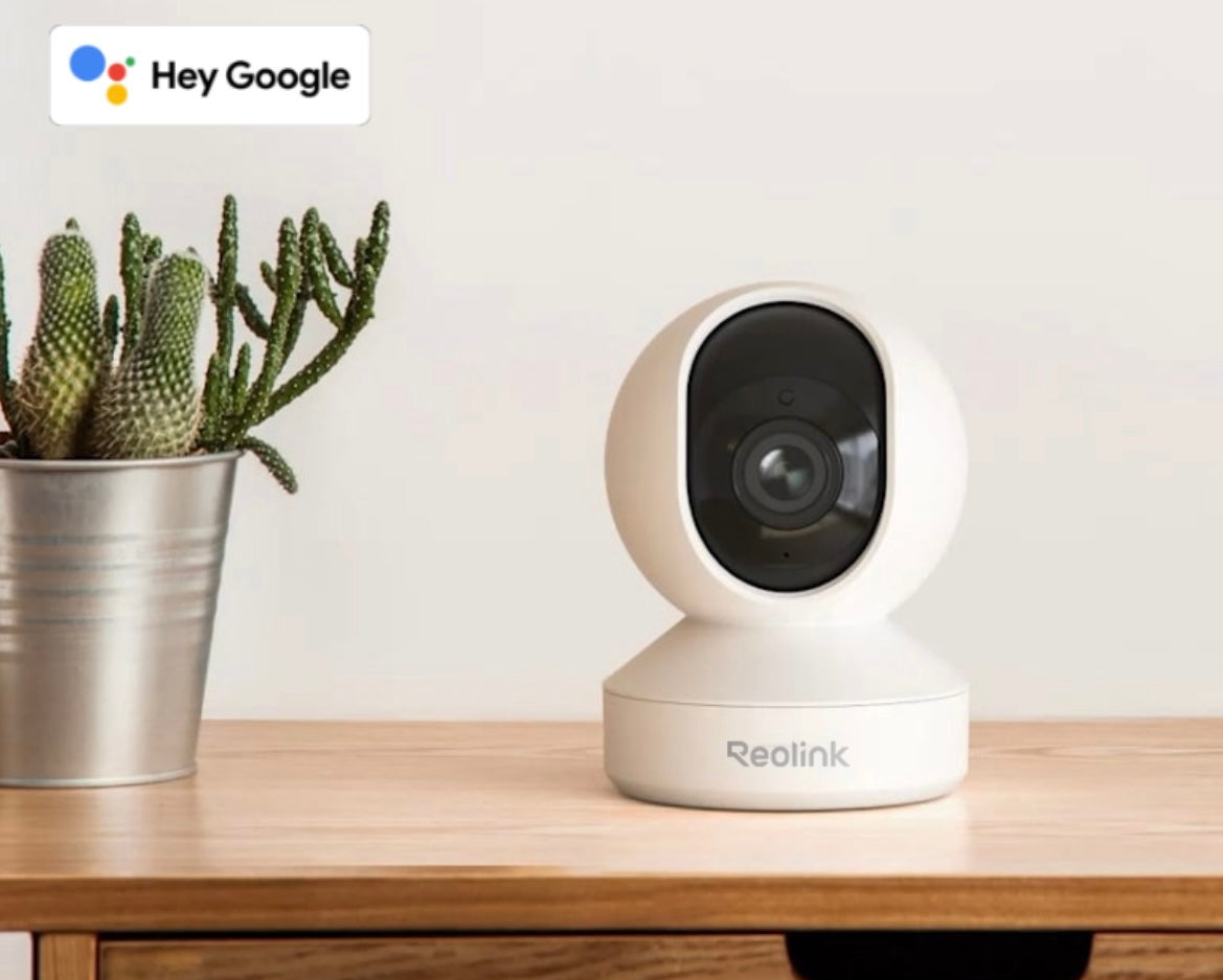 Caméra d'intérieur Reolink E1 ZOOM Wi-Fi PTZ intelligente 8 mégapixels Super HD, lot de 2 (15 % de réduction)