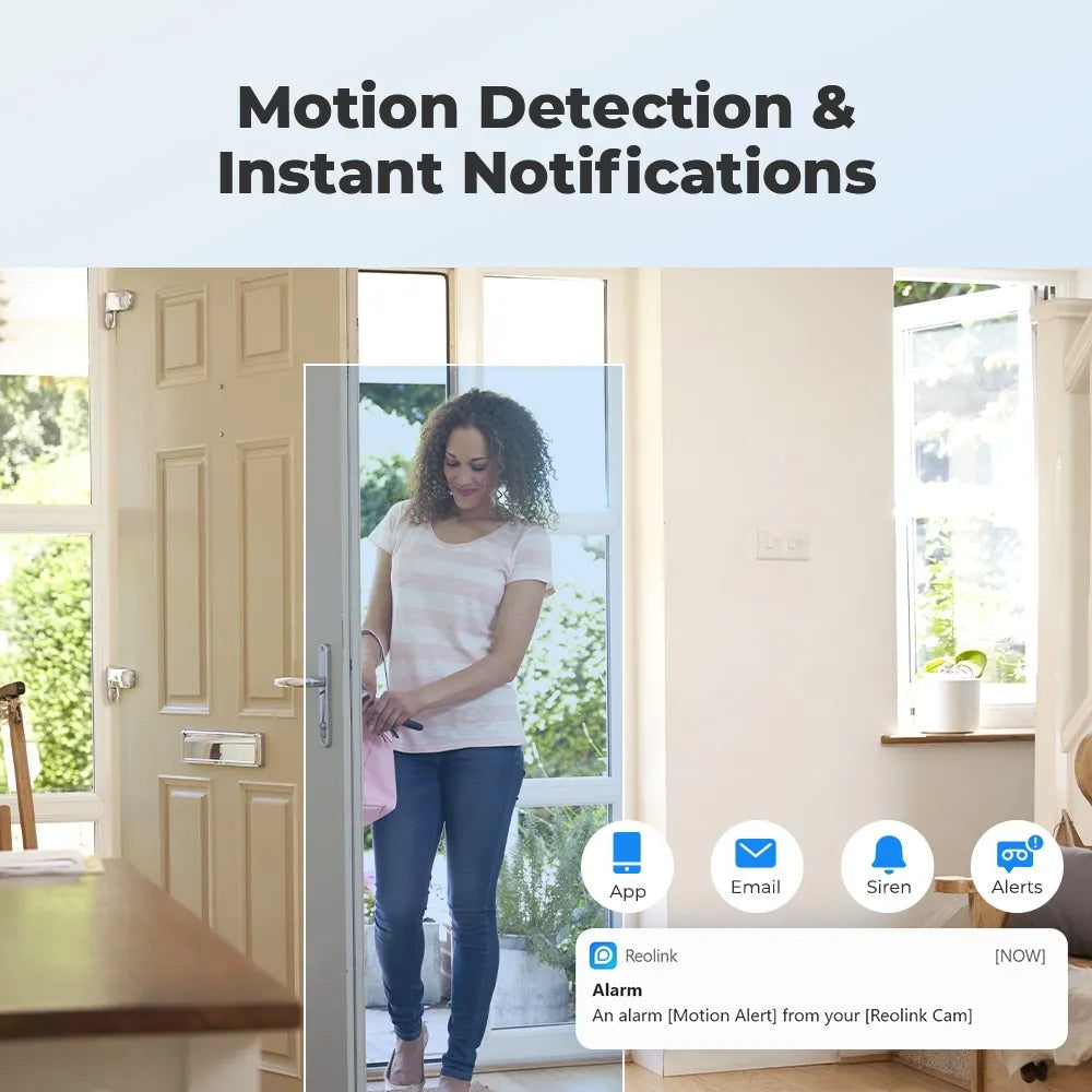 Caméra d'intérieur E1 PRO Wi-Fi à suivi automatique 5MP Super HD, lot de 2 (15 % de réduction)