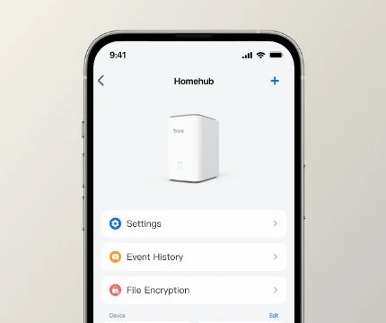 Centre de sécurité Reolink HOME HUB avec stockage local crypté & gestion multi-appareils