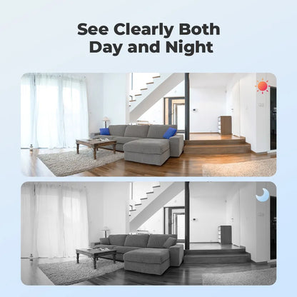 Caméra d'intérieur E1 PRO Wi-Fi à suivi automatique 5MP Super HD